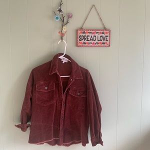 Distressed Corduroy jacket